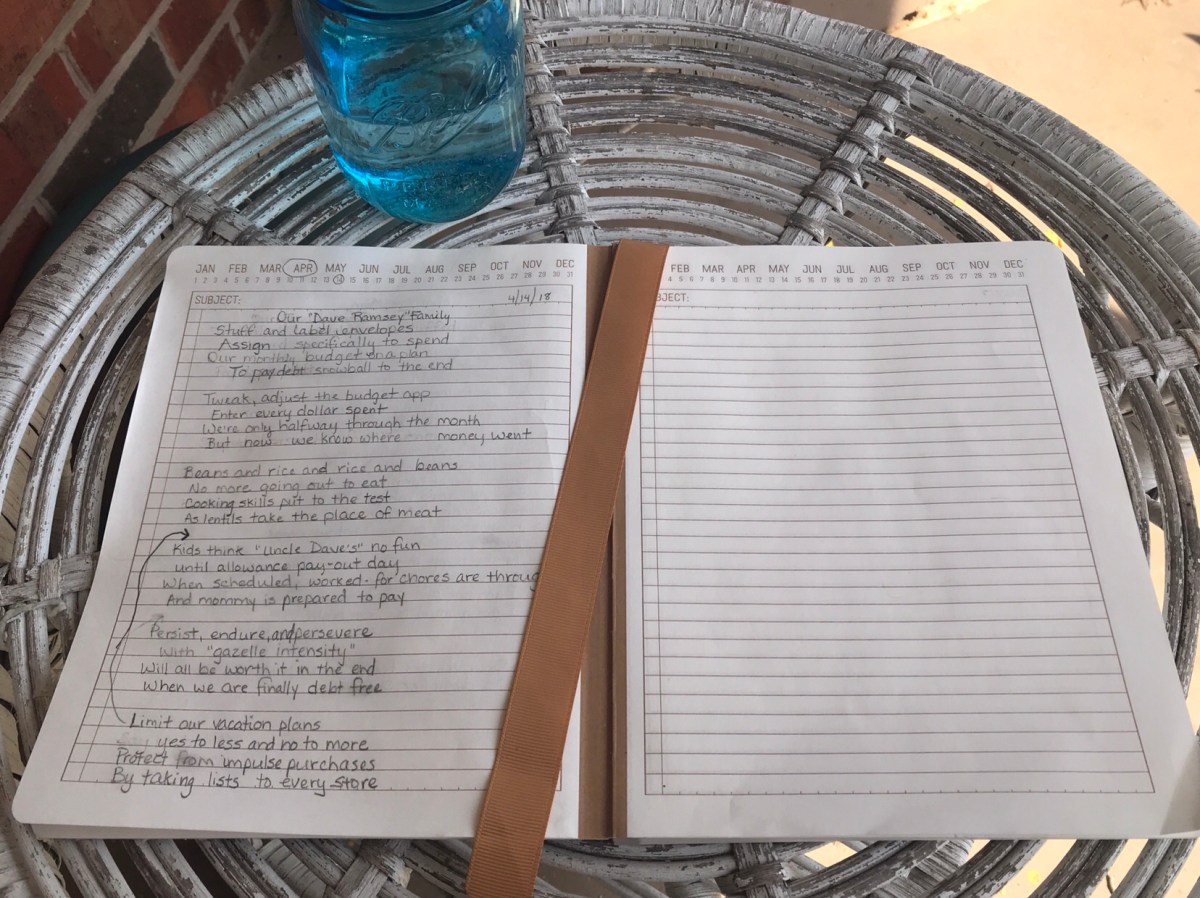 Our “Dave Ramsey”&nbsp;Family